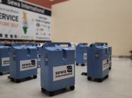 Sewa International, Sewa Oxygen Concentrators