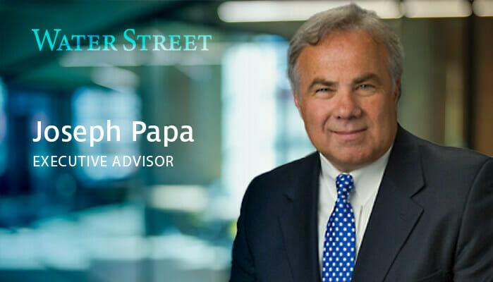Joseph C Papa Joins Water Street Healthcare Partners